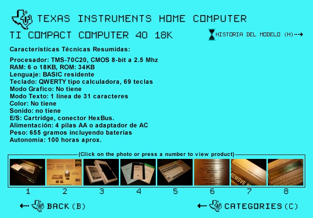 TI Compact Computer 40